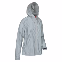Mountain Warehouse Womens/Ladies Dashing Reflective Jacket - 10 UK, Silver