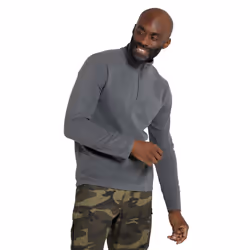 Mountain Warehouse Mens Camber II Half Zip Fleece Top - XXS, Grey