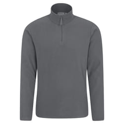 Mountain Warehouse Mens Camber II Half Zip Fleece Top - XXL, Grey