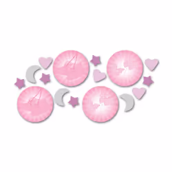 Amscan Booties Christening Confetti