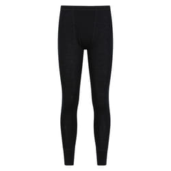 Mountain Warehouse Mens Merino II Thermal Bottoms - 3XL, Black