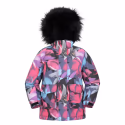 Mountain Warehouse Childrens/Kids Ranger Floral Waterproof Jacket - 5-6 Years, Teal