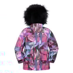 Mountain Warehouse Childrens/Kids Ranger Floral Waterproof Jacket - 5-6 Years, Teal