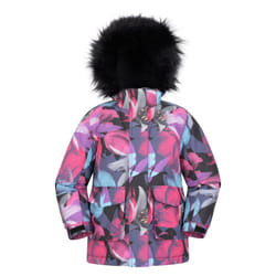 Mountain Warehouse Childrens/Kids Ranger Floral Waterproof Jacket - 2-3 Years, Teal