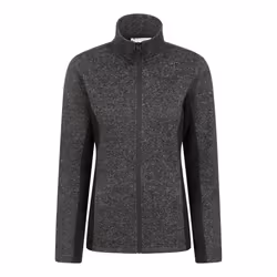 Mountain Warehouse Womens/Ladies Idris Panelled Fleece Jacket - 20 UK, Black