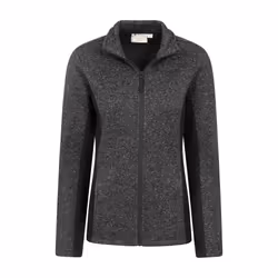 Mountain Warehouse Womens/Ladies Idris Panelled Fleece Jacket - 14 UK, Black