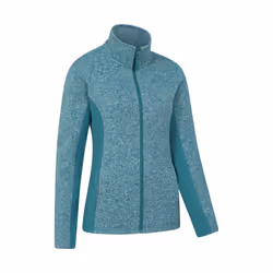 Mountain Warehouse Womens/Ladies Idris Panelled Fleece Jacket - 8 UK, Teal