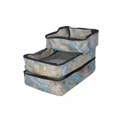 Mountain Warehouse World Map Packing Organiser (Pack of 3)