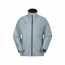 Mountain Warehouse Mens Adrenaline II Waterproof Jacket - M, Silver