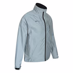 Mountain Warehouse Mens Adrenaline II Waterproof Jacket - M, Silver