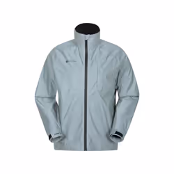 Mountain Warehouse Mens Adrenaline II Waterproof Jacket - XL, Silver