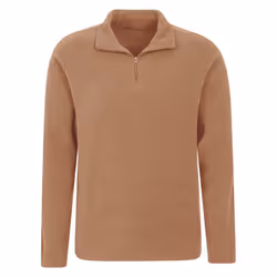Mountain Warehouse Mens Camber II Half Zip Fleece Top - 4XL, Beige