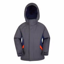 Mountain Warehouse Childrens/Kids Raptor Snow Ski Jacket - 9-10 Years, Dark Grey