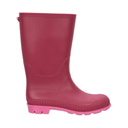 Mountain Warehouse Childrens/Kids Plain Wellington Boots - 2 UK, Berry