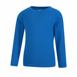 Mountain Warehouse Childrens/Kids Talus Round Neck Base Layer Top - 5-6 Years, Cobalt