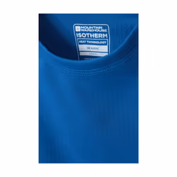 Mountain Warehouse Childrens/Kids Talus Round Neck Base Layer Top - 5-6 Years, Cobalt