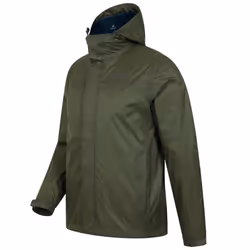 Mountain Warehouse Mens Torrent Waterproof Jacket - XXL, Khaki Green