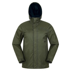 Mountain Warehouse Mens Torrent Waterproof Jacket - XL, Green