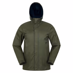 Mountain Warehouse Mens Torrent Waterproof Jacket - L, Green