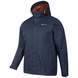 Mountain Warehouse Mens Torrent Waterproof Jacket - S, Dark Blue