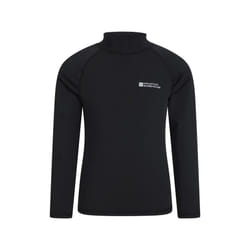 Mountain Warehouse Childrens/Kids Long-Sleeved Rash Top - 2-3 Years, Black
