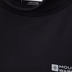 Mountain Warehouse Childrens/Kids Long-Sleeved Rash Top - 2-3 Years, Black
