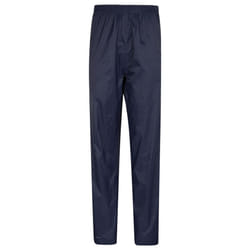 Mountain Warehouse Womens/Ladies Pakka Waterproof Over Trousers - 20 UK R, Navy