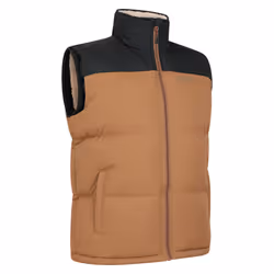 Mountain Warehouse Mens Rock Borg Padded Gilet - XS, Orange