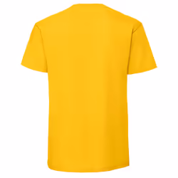 Fruit Of The Loom Mens Ringspun Premium T-Shirt - 3XL, Sunflower