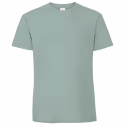 Fruit Of The Loom Mens Ringspun Premium T-Shirt - M, Sage