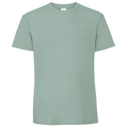 Fruit Of The Loom Mens Ringspun Premium T-Shirt - S, Sage