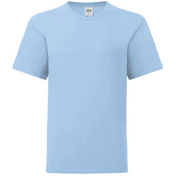 Fruit Of The Loom Childrens/Kids Iconic T-Shirt - 12-13 Years, Sky Blue