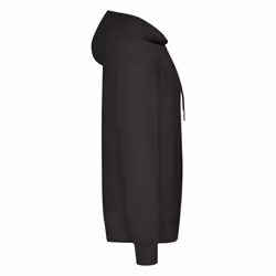 Fruit of the Loom Adults Unisex Classic Hooded Sweatshirt - S, Black