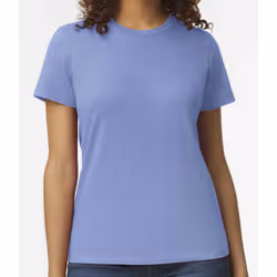 Gildan Womens/Ladies Soft Midweight T-Shirt - XXL, Violet