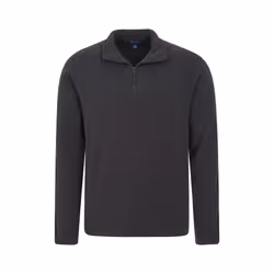 Mountain Warehouse Mens Camber II Fleece Top (Pack of 2) - XS, Black