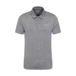Mountain Warehouse Mens Deuce IsoCool Polo Shirt - L, Grey