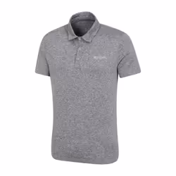 Mountain Warehouse Mens Deuce IsoCool Polo Shirt - L, Grey