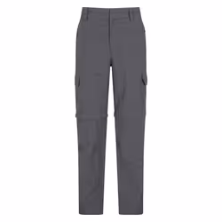 Mountain Warehouse Mens Explore Convertible Trousers - 40R, Grey