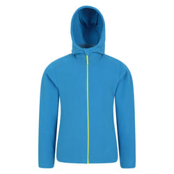 Mountain Warehouse Childrens/Kids Camber Full Zip Hoodie - 11-12 Years, Cobalt