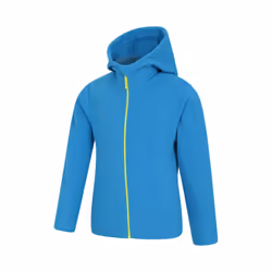 Mountain Warehouse Childrens/Kids Camber Full Zip Hoodie - 11-12 Years, Cobalt