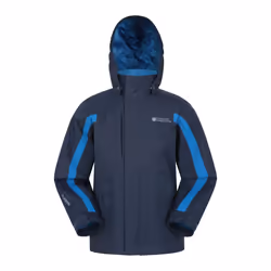 Mountain Warehouse Childrens/Kids Samson II Waterproof Jacket - 3-4 Years, Navy