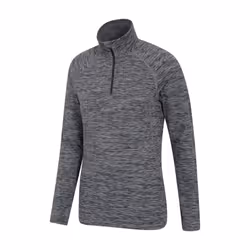 Mountain Warehouse Womens/Ladies Bend & Stretch Half Zip Midlayer - 14 UK, Black