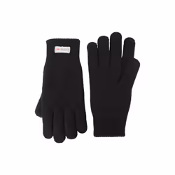 Mountain Warehouse Mens Thinsulate Knitted Gloves - One Size, Black