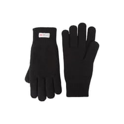 Mountain Warehouse Mens Thinsulate Knitted Gloves - One Size, Black