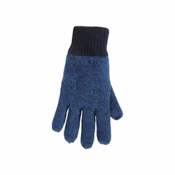 Mountain Warehouse Childrens/Kids Thinsulate Melange Two Tone Gloves - S-M, Navy