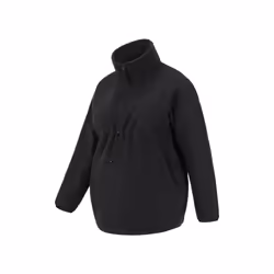 Mountain Warehouse Womens/Ladies Cosy Sherpa Half Zip Maternity Fleece Top - 22 UK, Black