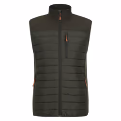 Mountain Warehouse Mens Turbine II Hybrid Padded Gilet - L, Green