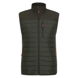 Mountain Warehouse Mens Turbine II Hybrid Padded Gilet - L, Green