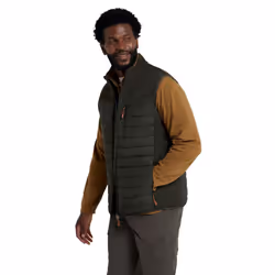 Mountain Warehouse Mens Turbine II Hybrid Padded Gilet - L, Green