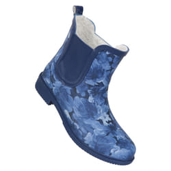 Mountain Warehouse Womens/Ladies Floral Rubber Wellington Boots - 4 UK, Dark Blue